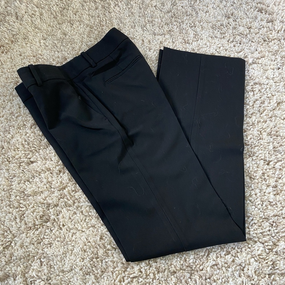 Ann Taylor Black Trouser Pants - size 00